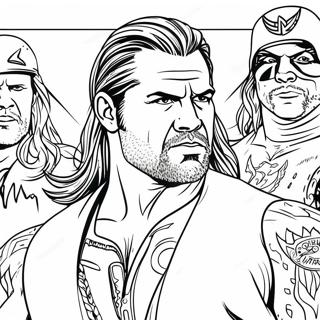 Reszletes Szurkearnyalatos Wwe Szinezolap 96310-35315