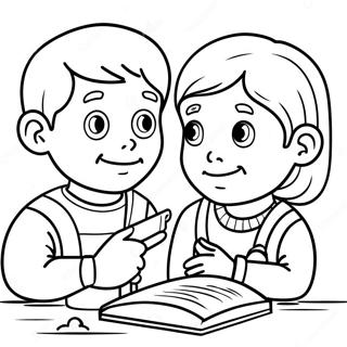 Tiszteletremelto Gyerekek Figyelnek Szinezolap 96365 35368