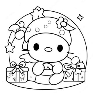 Sanrio Karacsonyi Szinezolap 96567-35515