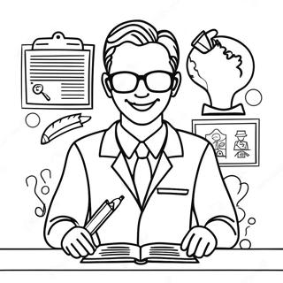 Dinamikus Tanar Karrier Szinezolap 96829-35898