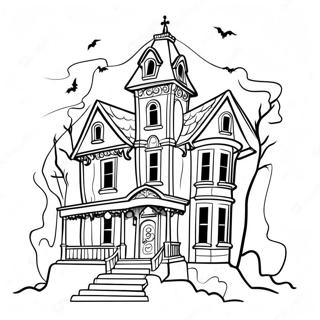 Kiserteties Disney Haunted Mansion Szinezolap 96853-35745