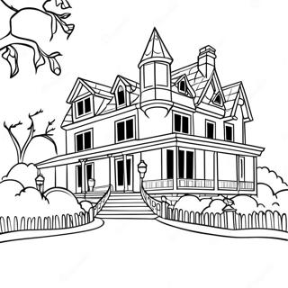 Kiserteties Disney Haunted Mansion Szinezolap 96853-35916