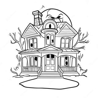 Furcsa Disney Haunted Mansion Szinezolap 96854 35752