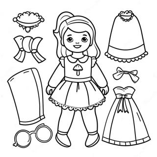 Cuki Papirbaba Kiegeszitokkel Szinezolap 96955-35992