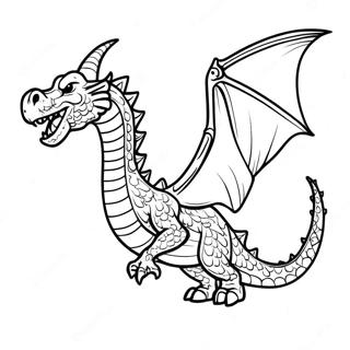 Gotikus Sarkany Repules Kozben Szinezolap 97288-36245