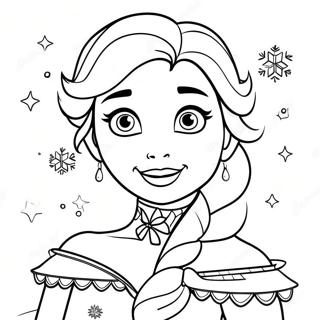 Elsa Csillogo Hopehely Szinezooldal 97545 36446