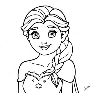 Elsa Csillogo Hopehely Szinezooldal 97545 36447