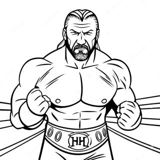 Akciodus Triple H A Ringben Szinezolap 97702 36575