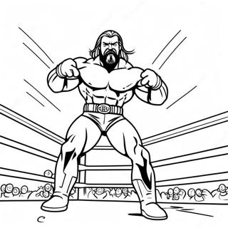 Akciodus Triple H A Ringben Szinezolap 97702 36668