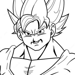 Super Saiyan Goku Színezők