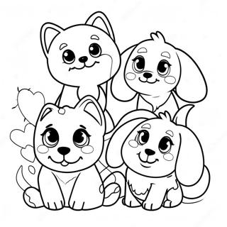 Cuki Kiskutya Epitkezes Kutya Szinezooldal 97958-36899