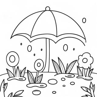 Szines Viragkert Esocseppekkel Szinezolap 98291-37160