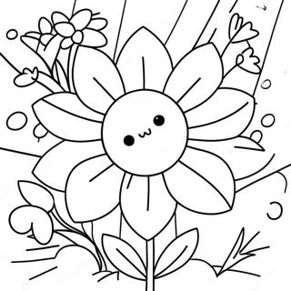 Gyonyoru Tavaszi Viragok Nyilnak Szinezolap 98294-37172