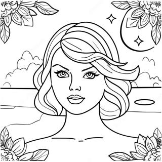 Taylor Swift Folklore Szinezolap 98341-37194