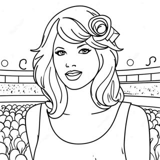 Vidam Taylor Swift Speak Now Koncert Szinezolap 98371-37232