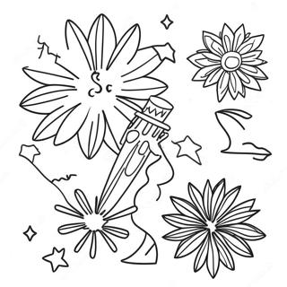 Elenk Fuggetlenseg Napi Tuzijatek Szinezolap 98628-37430