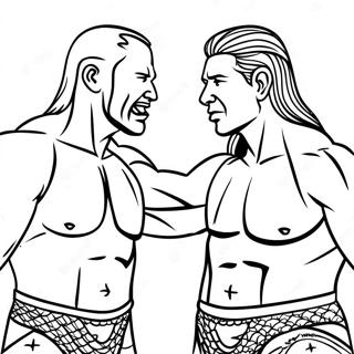 Wwe Bajnoki Merkozes Szinezolap 98677 37463