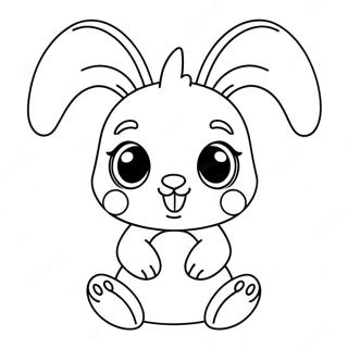 Aranyos Chibi Nyul Szinezolap 98755 37525