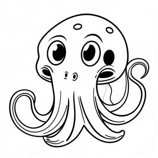 Rajzfilm Kraken Nagy Szemekkel Szinezolap 99165-37849