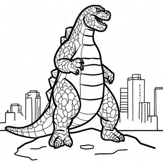 Godzilla 2021 Színezők